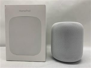 Apple - HomePod (1st Generation) Smart Speaker with Siri White